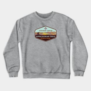 Appalachian Trail - Georgia to Maine - Trail Hiking Badge Crewneck Sweatshirt